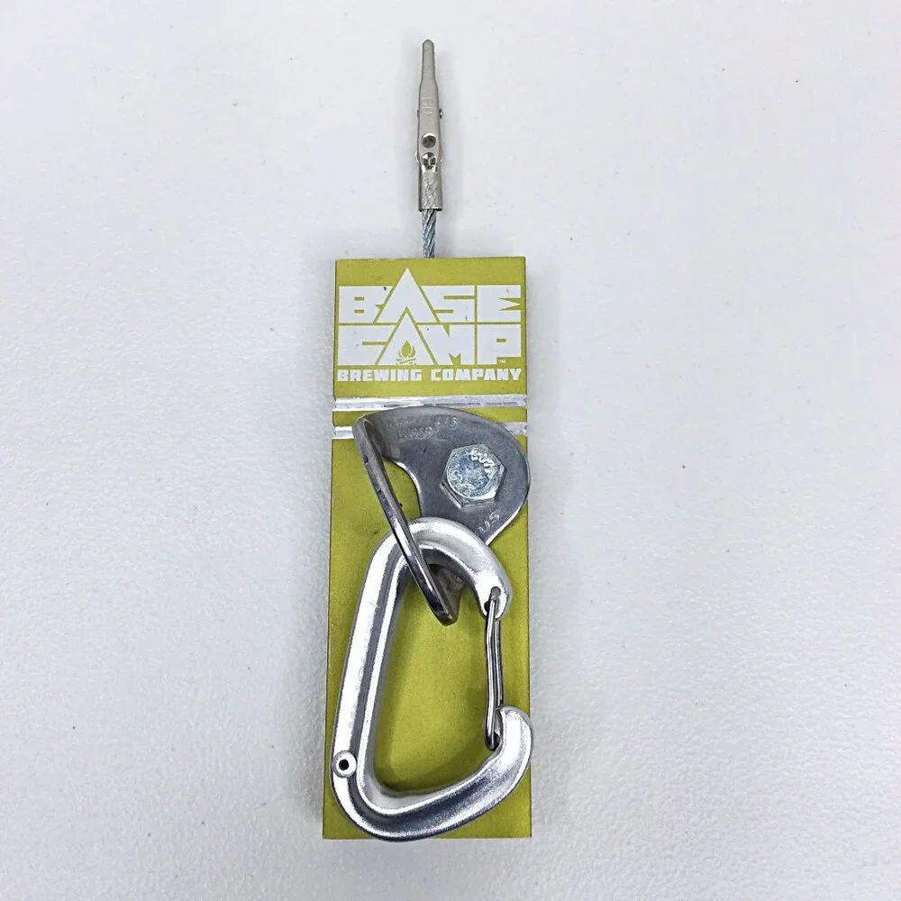 Base Camp Brewing Company‎ Tap Handle Uncommon RARE Carabiner Portland Oregon